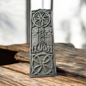 VINTAGE THE WILD GOOSE STUDIO CELTIC CROSS OF JOURNEYS & MEETINGS – 1998